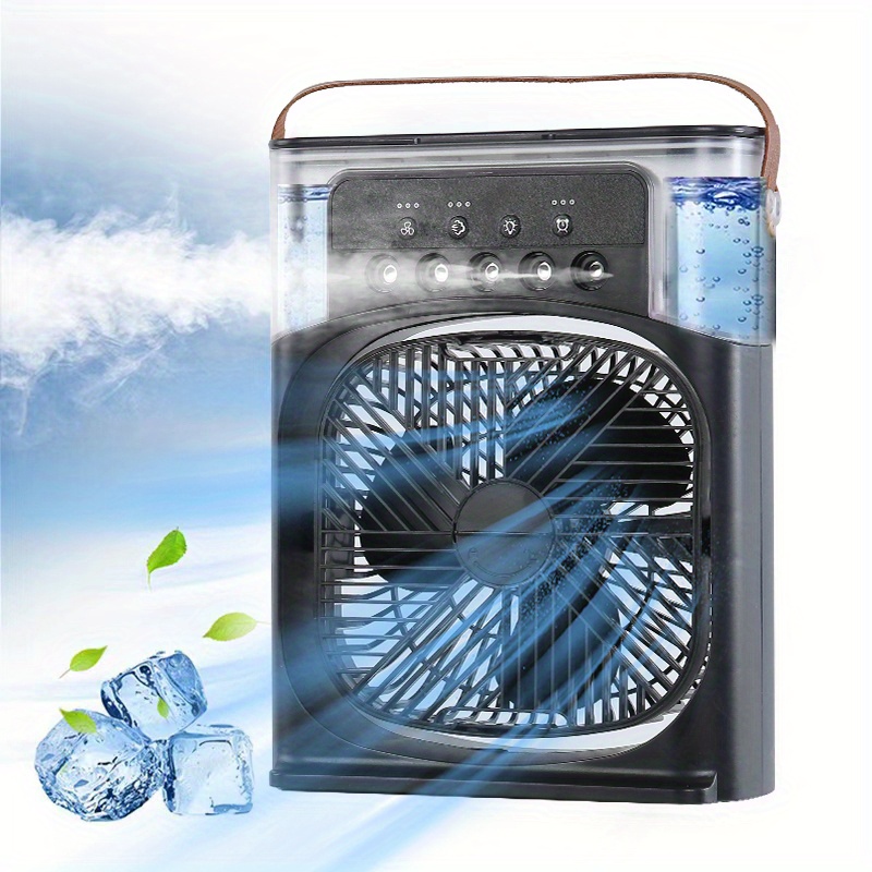 Portable Air Conditioner Household Small Air Cooler Hydrocooling Fan Portable Air Adjustment For Office 3 Speed Fan Portable Air Conditioner Household Small Air Cooler Hydrocooling Fan Portable Air Adjustment For Office 3 Speed Fan