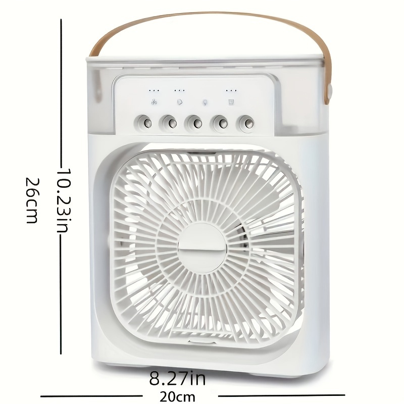 Portable Air Conditioner Household Small Air Cooler Hydrocooling Fan Portable Air Adjustment For Office 3 Speed Fan Portable Air Conditioner Household Small Air Cooler Hydrocooling Fan Portable Air Adjustment For Office 3 Speed Fan