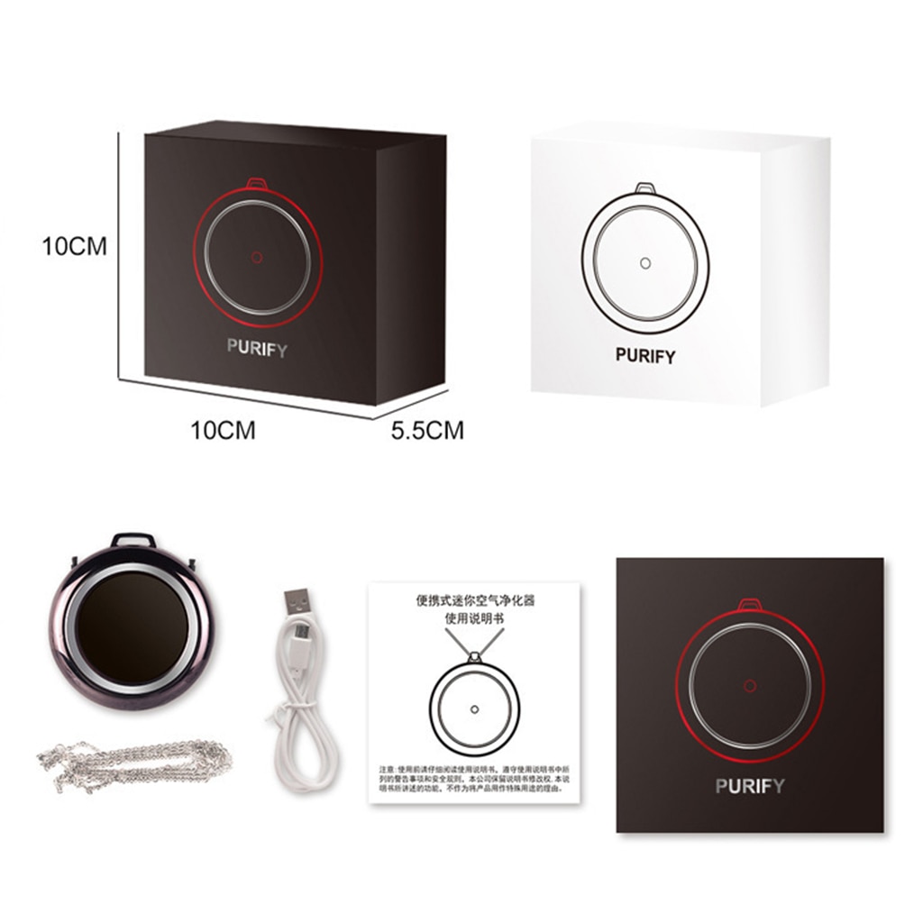 Portable Air Purifier Necklace Humidifier Portable Air Purifier Necklace Humidifier