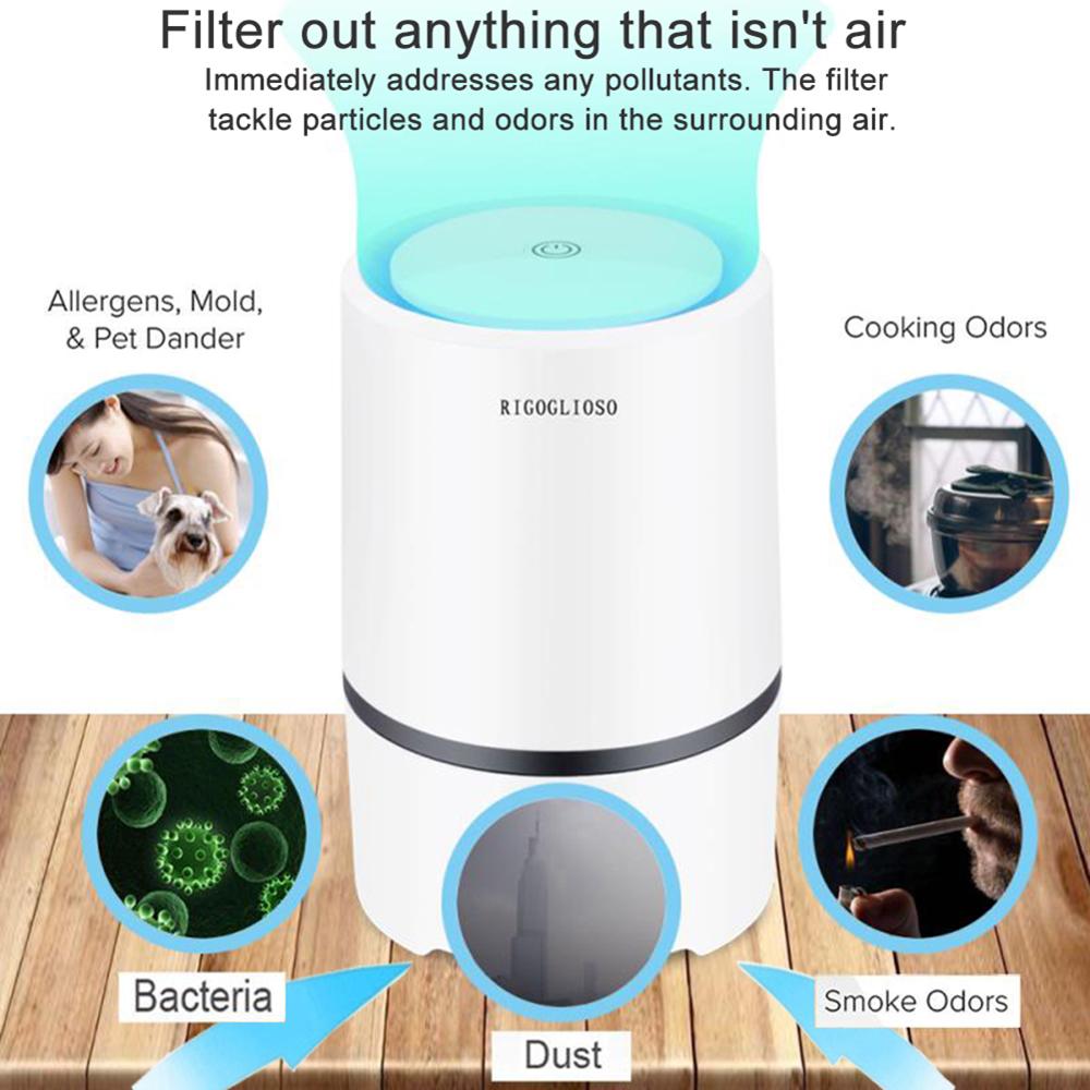Portable Air Purifier With Night Light Portable Air Purifier With Night Light