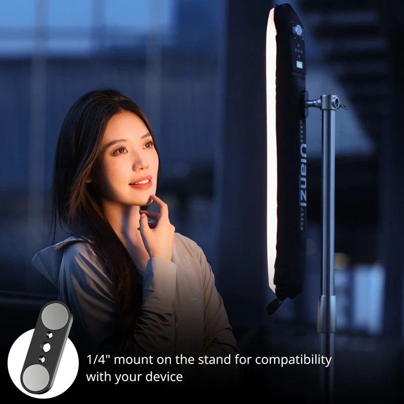 Portable Air Tube Light 12W Bi-color Fill Light 2700K-6500K Magnetic Fill Light for Outdoor Indoor Photography Portable Air Tube Light 12W Bi-color Fill Light 2700K-6500K Magnetic Fill Light for Outdoor Indoor Photography