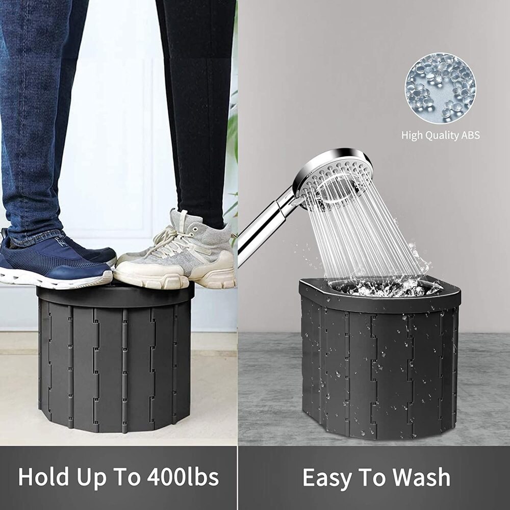 Portable and Foldable Camping Toilet Portable and Foldable Camping Toilet