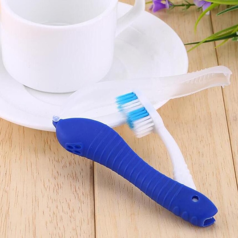 Portable and Foldable Camping Toothbrush Portable and Foldable Camping Toothbrush