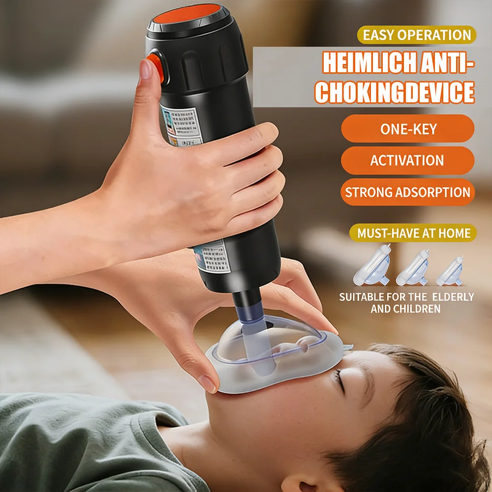 Portable Anti Choking Device Strong Suction Home Emergency Kit First Aid Airway Assist Device Heimlich Maneuver Device Portable Anti Choking Device Strong Suction Home Emergency Kit First Aid Airway Assist Device Heimlich Maneuver Device