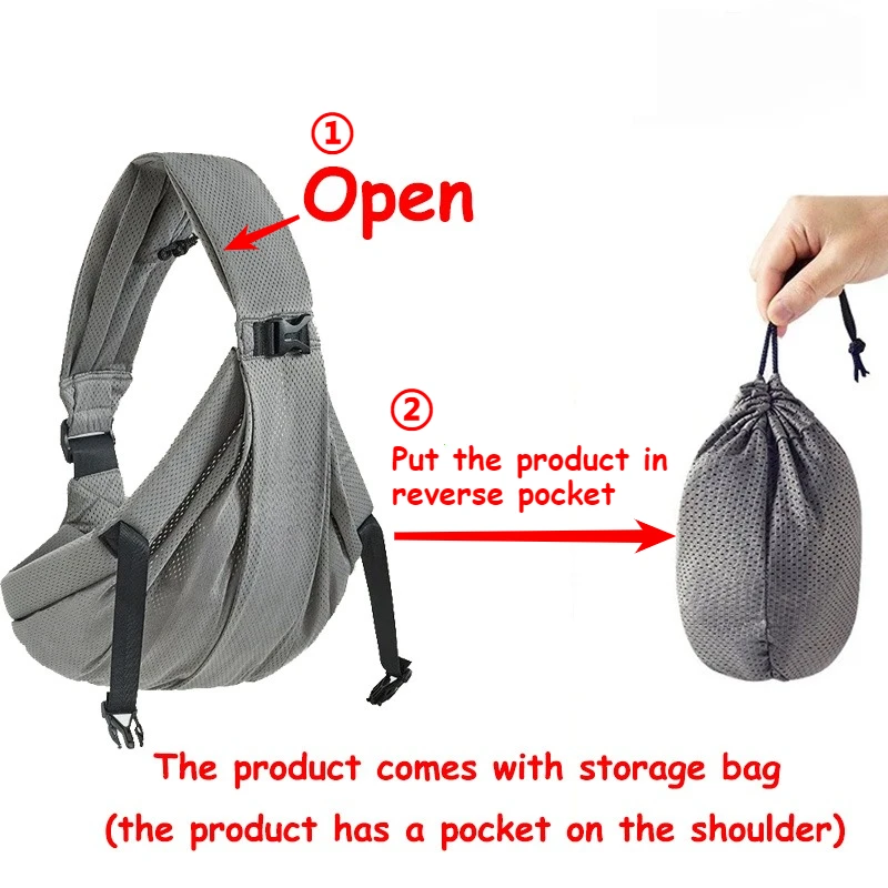 Portable Baby Sling Baby Carrier Wrap Toddler Backpack Shoulder Bag Bebe Carriers Newborn Backpacks Infant Bags for New