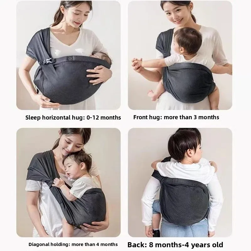 Portable Baby Sling Baby Carrier Wrap Toddler Backpack Shoulder Bag Bebe Carriers Newborn Backpacks Infant Bags for New