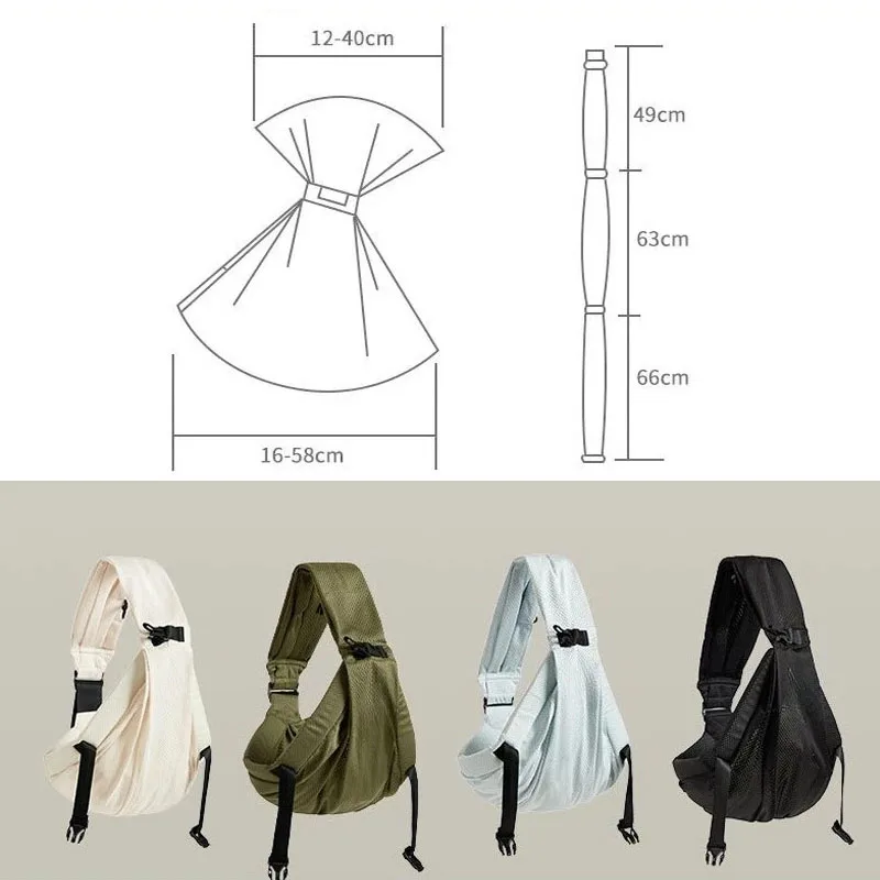 Portable Baby Sling Baby Carrier Wrap Toddler Backpack Shoulder Bag Bebe Carriers Newborn Backpacks Infant Bags for New