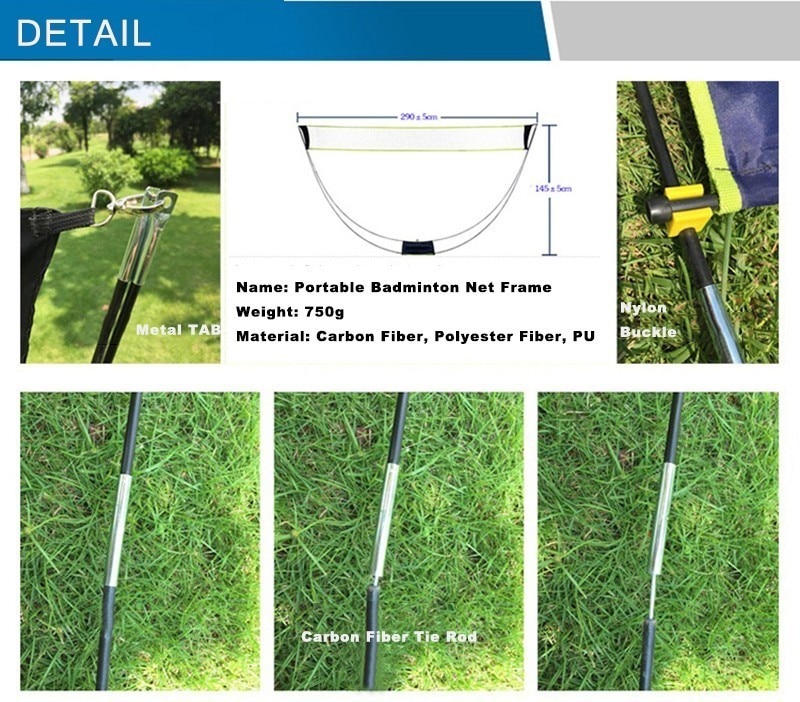 Portable Badminton Net Sports Net Set Portable Badminton Net Sports Net Set