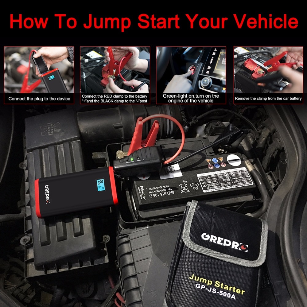 Portable Battery Jumper Car Jump Starter Portable Battery Jumper Car Jump Starter