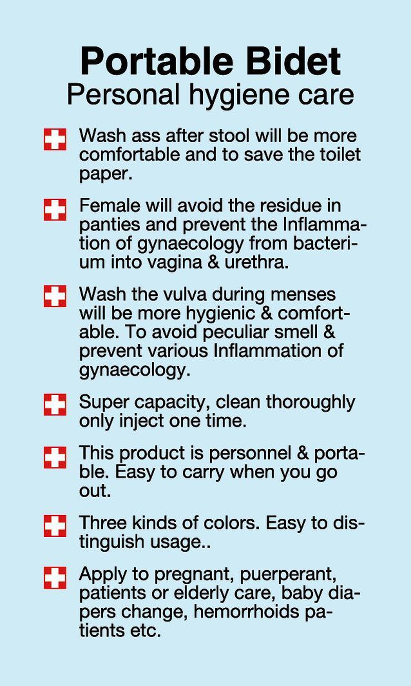Portable Bidet Hygiene Bottle Sprayer Portable Bidet Hygiene Bottle Sprayer