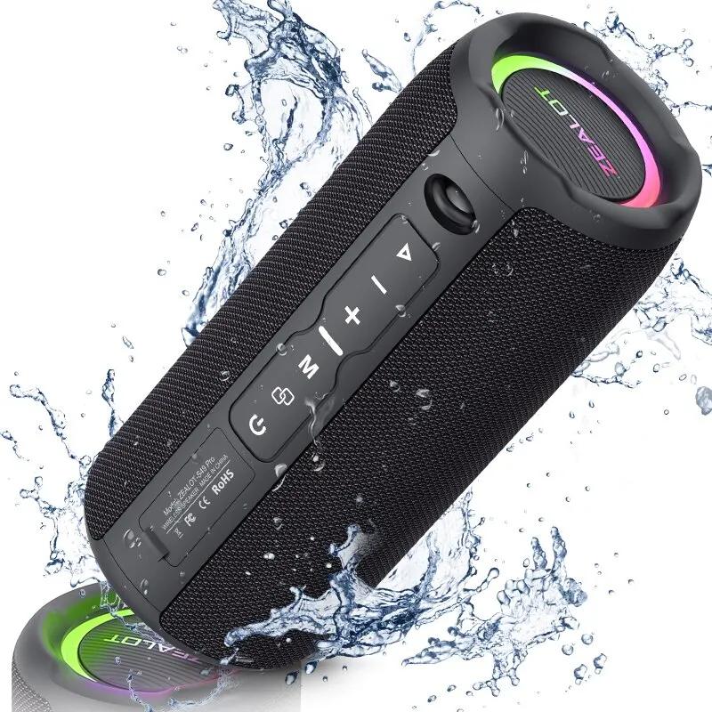 Portable Bluetooth Speaker 20W IPX6 Waterproof Powerful Sound Box Bass Boost Dual Pairing True Wireless Speaker Portable Bluetooth Speaker 20W IPX6 Waterproof Powerful Sound Box Bass Boost Dual Pairing True Wireless Speaker