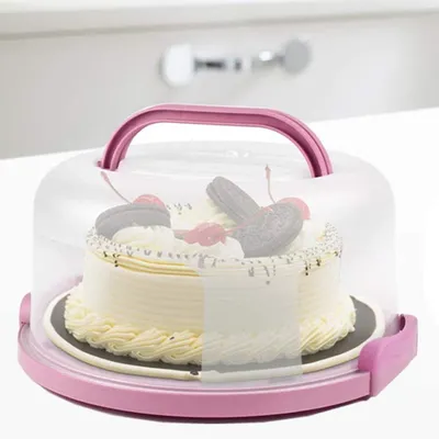 Portable Cake Carrier with Handle Portable Cake Carrier with Handle
