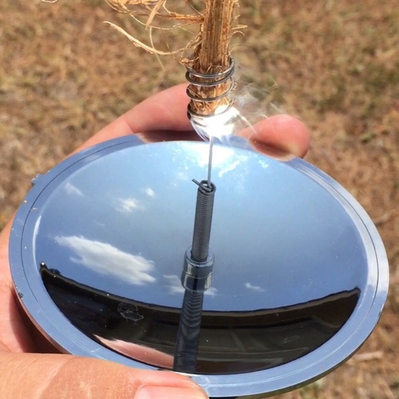 Portable Camping Mirror Solar Lighter Portable Camping Mirror Solar Lighter