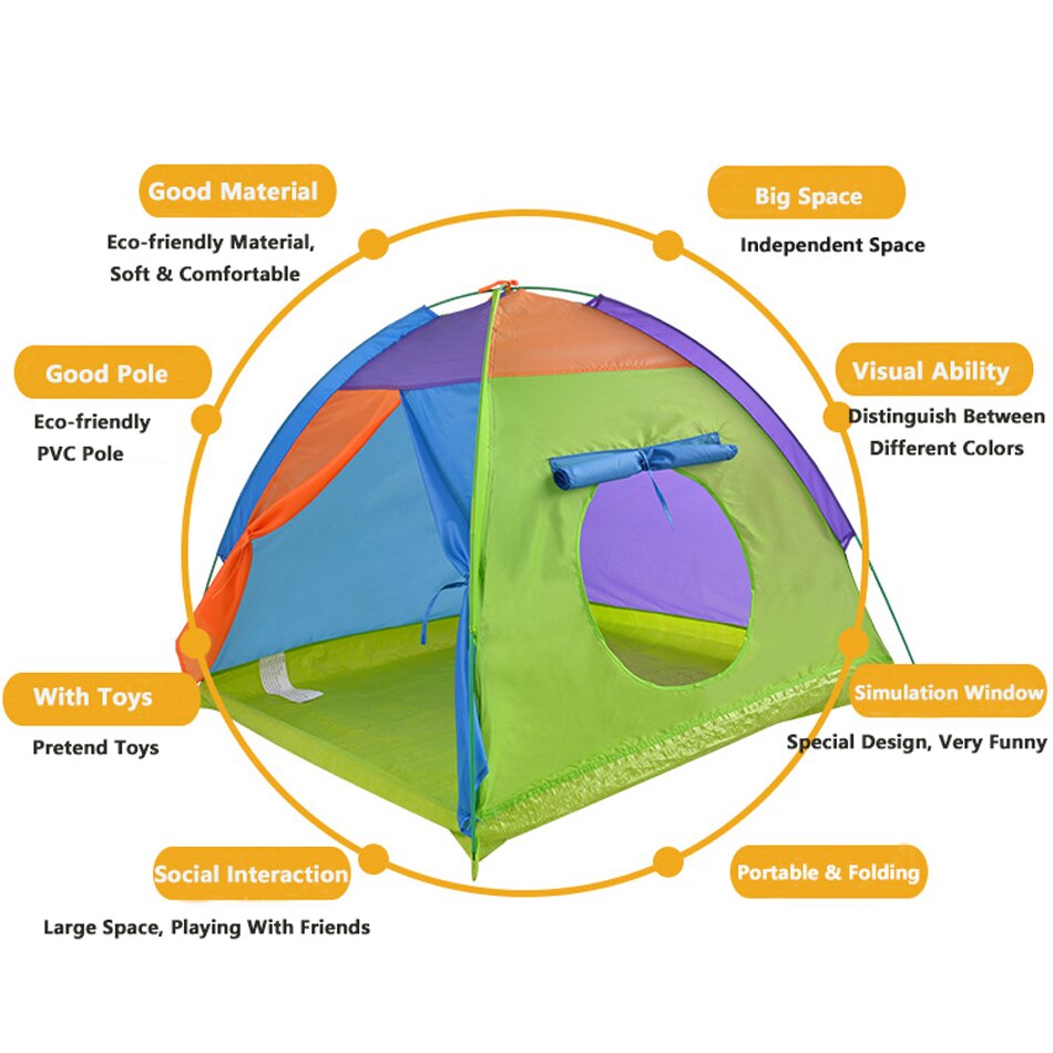 Portable Camping Tent for Kids