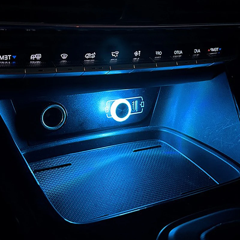 Portable Car USB Ambient Light Mini LED Decorative Atmosphere Lamps For Auto Interior Environment Light Computer Light