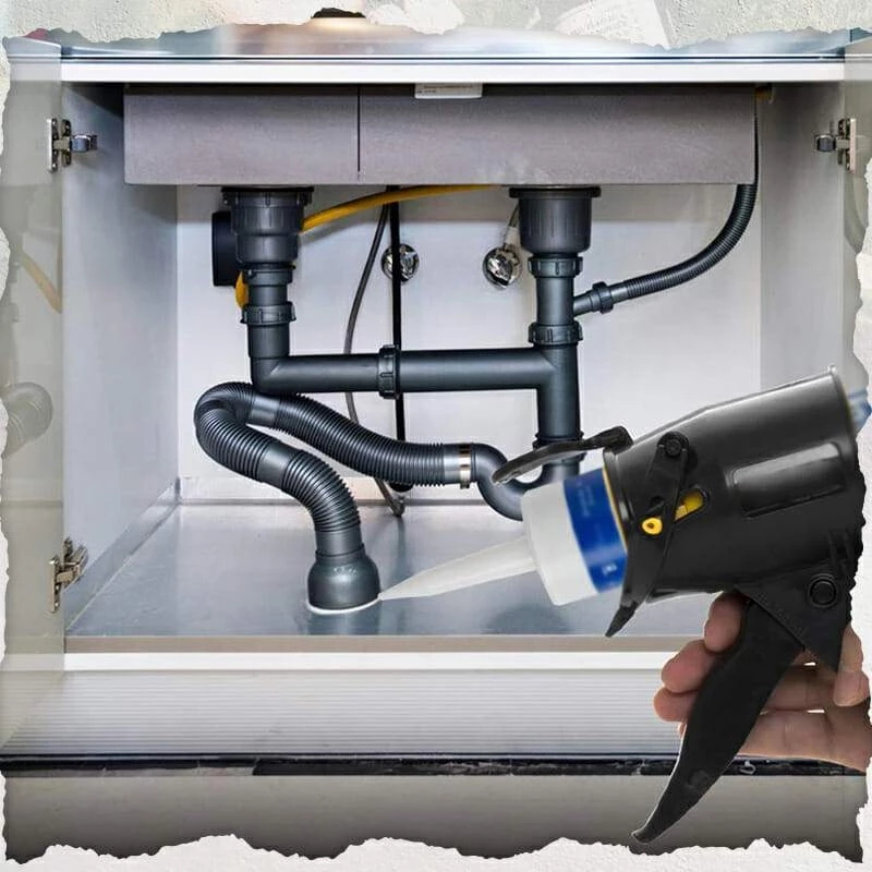 Portable Caulking Gun Manual Insulating Mastic Sealant Corner Seam Filling Tool Silicone Caulk Pressure for Cupboard Portable Caulking Gun Manual Insulating Mastic Sealant Corner Seam Filling Tool Silicone Caulk Pressure for Cupboard