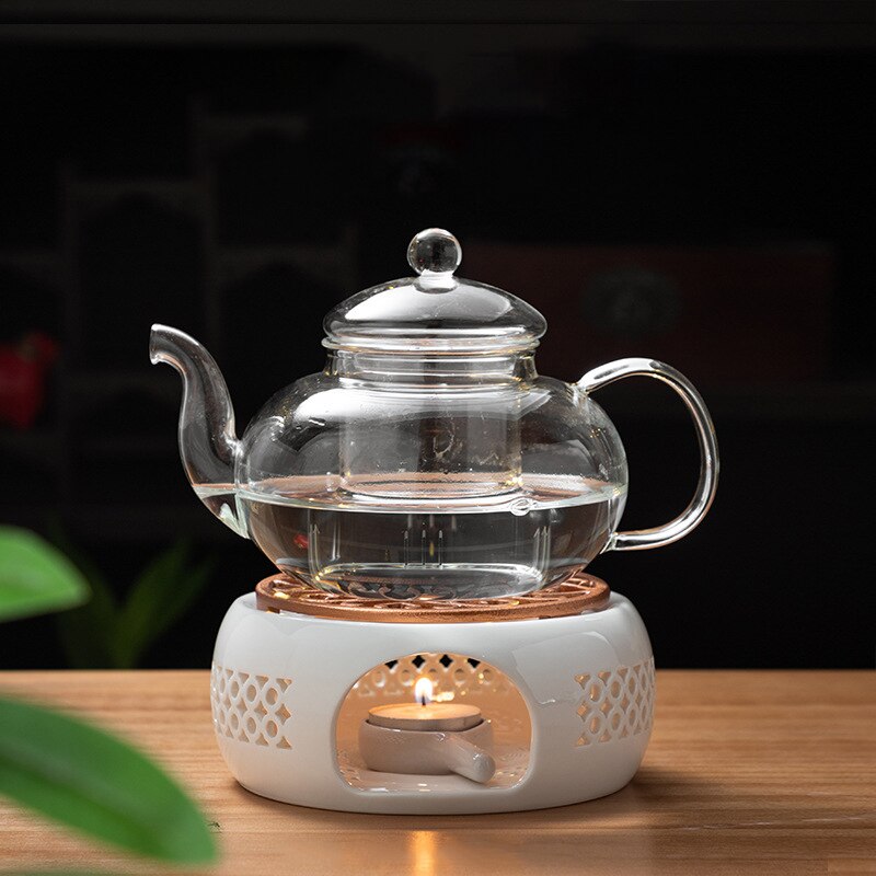 Portable Ceramic Candle Teapot Warmer Portable Ceramic Candle Teapot Warmer