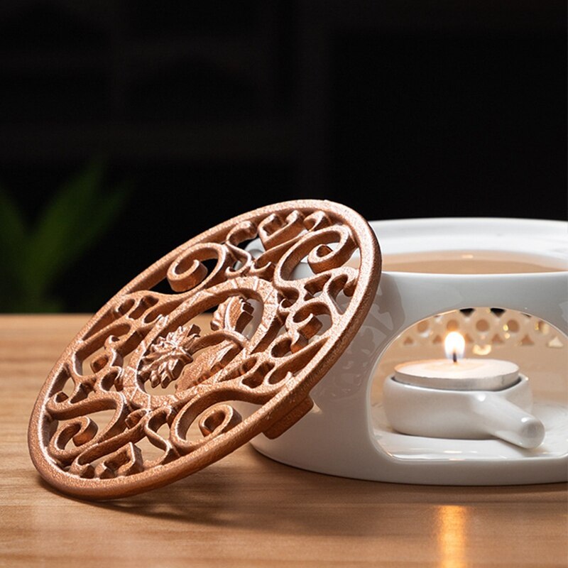 Portable Ceramic Candle Teapot Warmer Portable Ceramic Candle Teapot Warmer