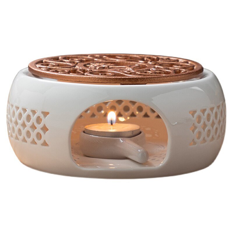 Portable Ceramic Candle Teapot Warmer Portable Ceramic Candle Teapot Warmer