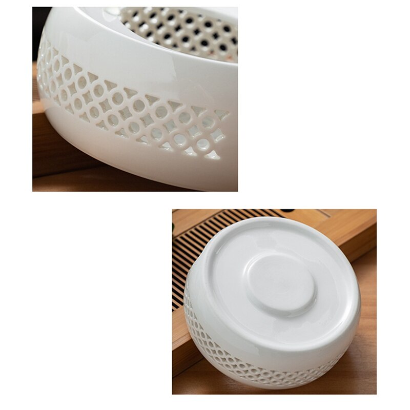 Portable Ceramic Candle Teapot Warmer Portable Ceramic Candle Teapot Warmer