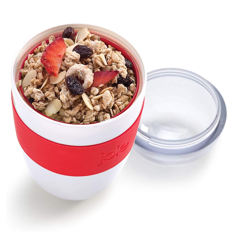 Portable Cereal Cup with Spoon