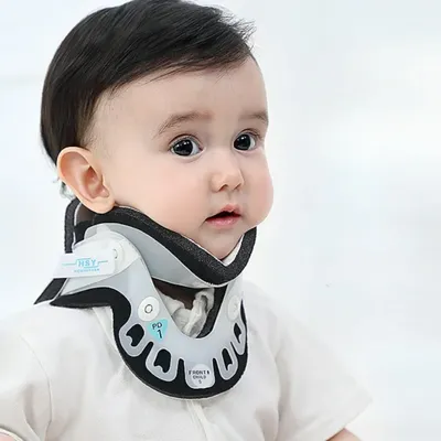 Portable Children's Baby Neck Support Torticollis Orthotics After Surgery To Support Fixation Crooked Neck Corrector Portable Children's Baby Neck Support Torticollis Orthotics After Surgery To Support Fixation Crooked Neck Corrector