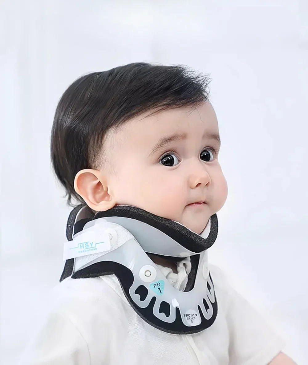 Portable Children's Baby Neck Support Torticollis Orthotics After Surgery To Support Fixation Crooked Neck Corrector Portable Children's Baby Neck Support Torticollis Orthotics After Surgery To Support Fixation Crooked Neck Corrector