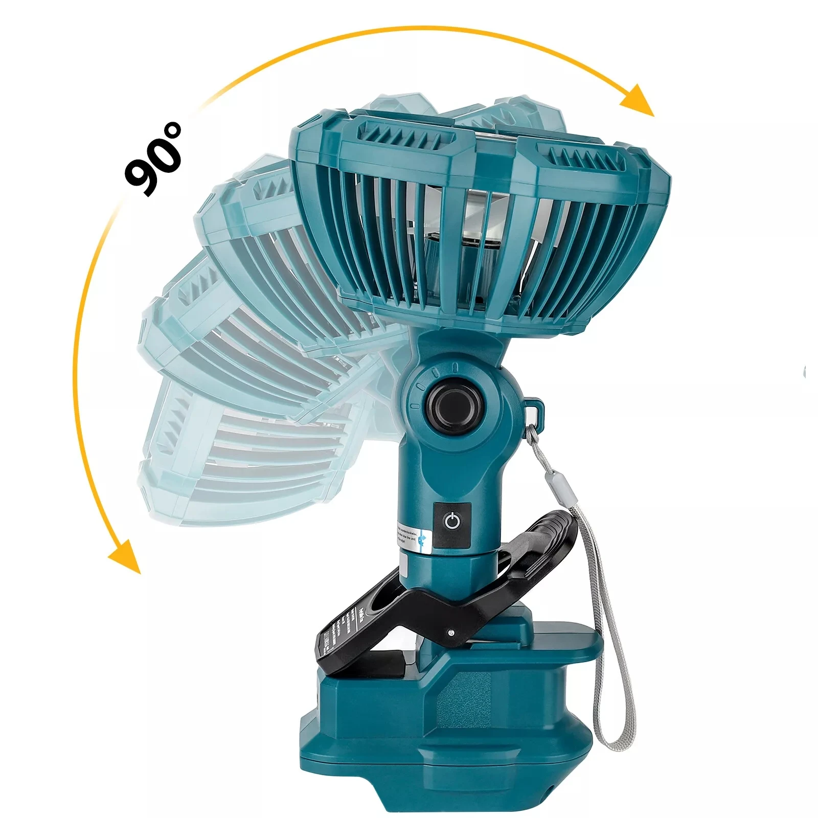 Portable Clip on Fan for Makita 18V lithium Battery 3 Energy Efficient Speed Settings for Bedroom,Outdoor,Camping and Portable Clip on Fan for Makita 18V lithium Battery 3 Energy Efficient Speed Settings for Bedroom,Outdoor,Camping and