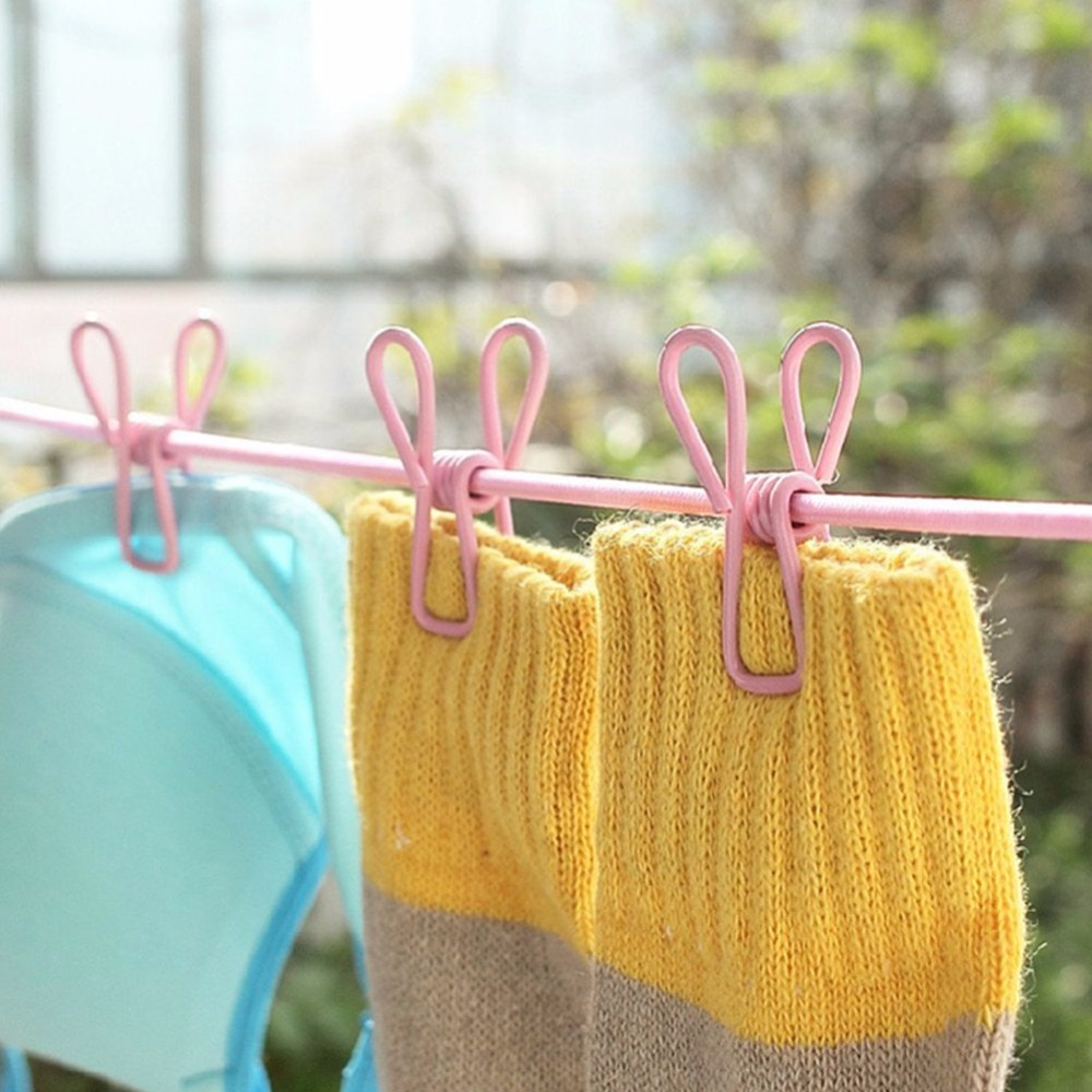 Portable Clothes Line Drying Pegs Portable Clothes Line Drying Pegs