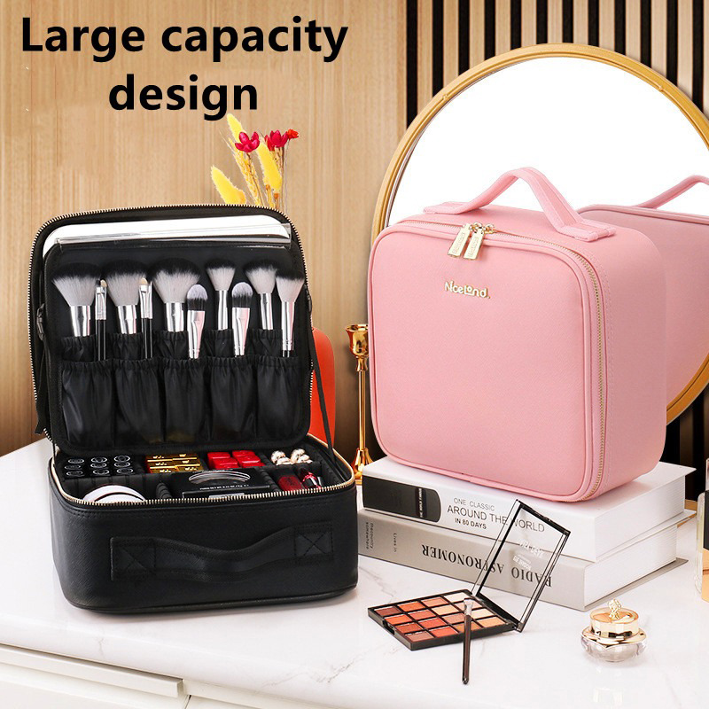 Portable Cosmetic Vanity Case with Mirror LED Portable Cosmetic Vanity Case with Mirror LED