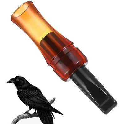 Portable Crow Bird Whistle with Realistic Sound Imitation Crow Call Decoy to Attract Crows Imitation Bird Whistle for Portable Crow Bird Whistle with Realistic Sound Imitation Crow Call Decoy to Attract Crows Imitation Bird Whistle for