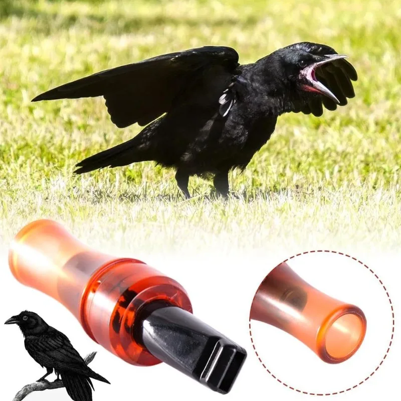 Portable Crow Bird Whistle with Realistic Sound Imitation Crow Call Decoy to Attract Crows Imitation Bird Whistle for Portable Crow Bird Whistle with Realistic Sound Imitation Crow Call Decoy to Attract Crows Imitation Bird Whistle for