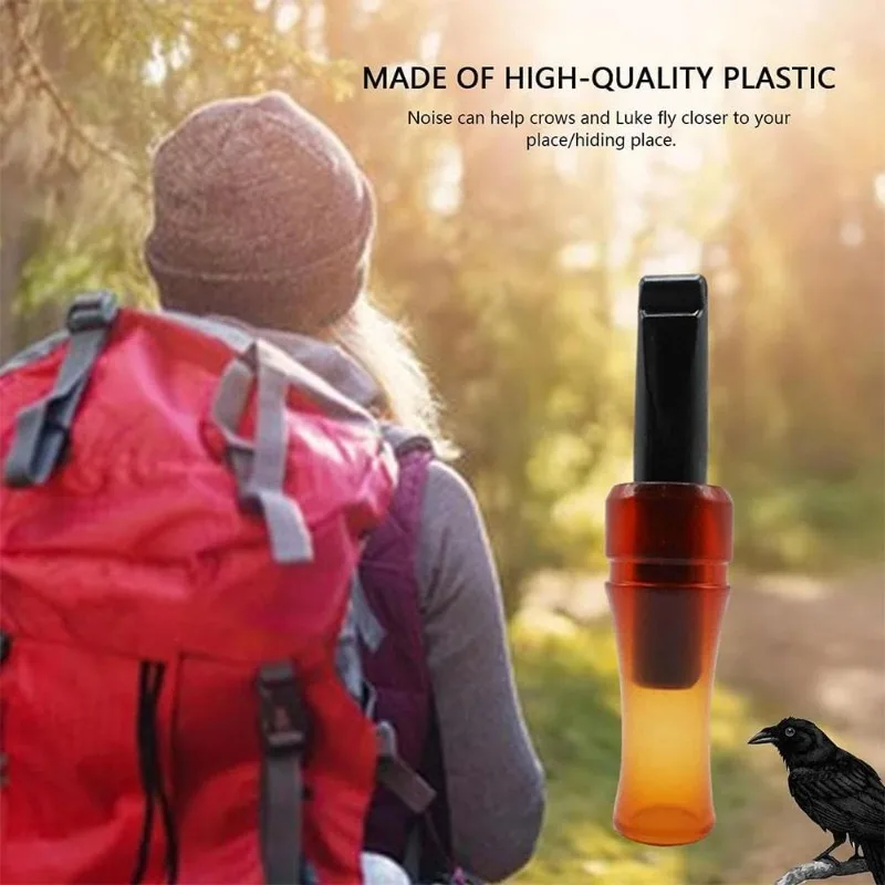 Portable Crow Bird Whistle with Realistic Sound Imitation Crow Call Decoy to Attract Crows Imitation Bird Whistle for Portable Crow Bird Whistle with Realistic Sound Imitation Crow Call Decoy to Attract Crows Imitation Bird Whistle for