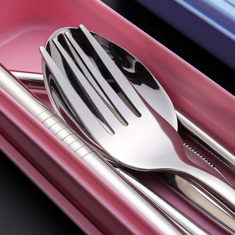 Portable Cutlery Set Stainless Steel