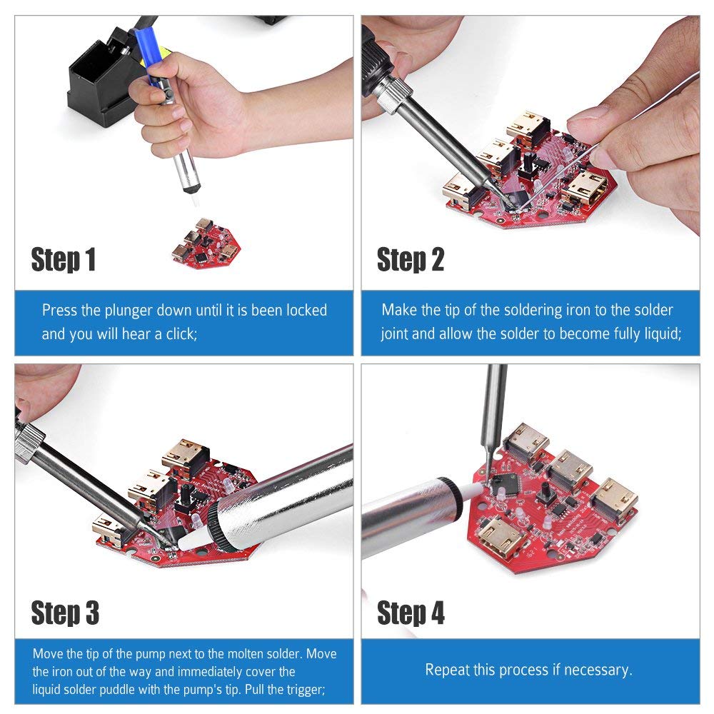 Portable Desoldering Pump Pen Portable Desoldering Pump Pen