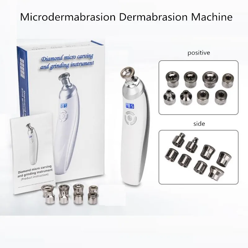 Portable Diamond Microdermabrasion Machine For Blackhead Removal Acne Clearning Skin Rejuvenation Home Facial SPA Tool Portable Diamond Microdermabrasion Machine For Blackhead Removal Acne Clearning Skin Rejuvenation Home Facial SPA Tool