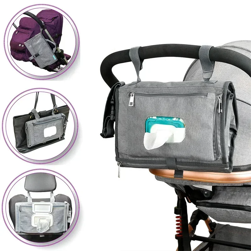 Portable Diaper Changing Pad Portable Baby Changing Pad with Pockets Waterproof Travel Diaper Changing Station Kit Baby Portable Diaper Changing Pad Portable Baby Changing Pad with Pockets Waterproof Travel Diaper Changing Station Kit Baby