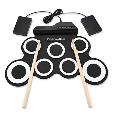 Portable Digital Silicon Drum Pads