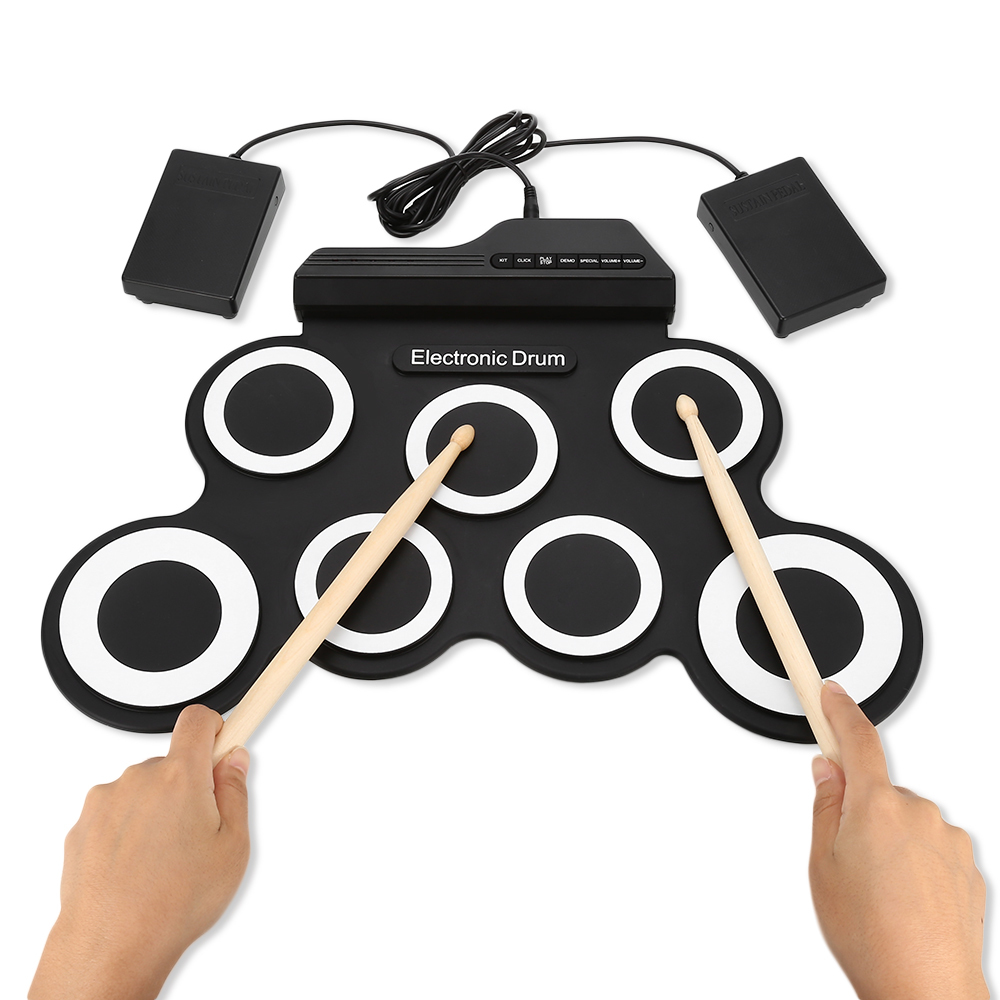 Portable Digital Silicon Drum Pads Portable Digital Silicon Drum Pads