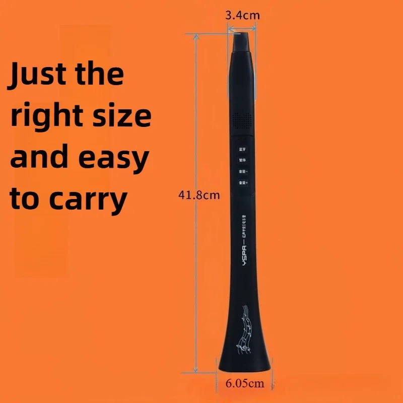 Portable Digital Wind Instrument with Bluetooth – Electronic Music Flute/Sax for Beginners, Adults, and Seniors Portable Digital Wind Instrument with Bluetooth – Electronic Music Flute/Sax for Beginners, Adults, and Seniors