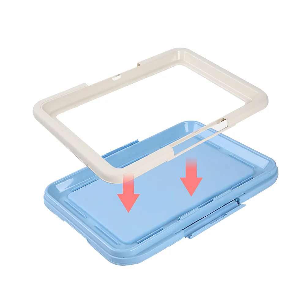 Portable Dog Training Toilet Indoor Dogs Potty Pet Toilet for Small Dogs Cats Cat Litter Box Puppy Pad Holder Tray Pet
