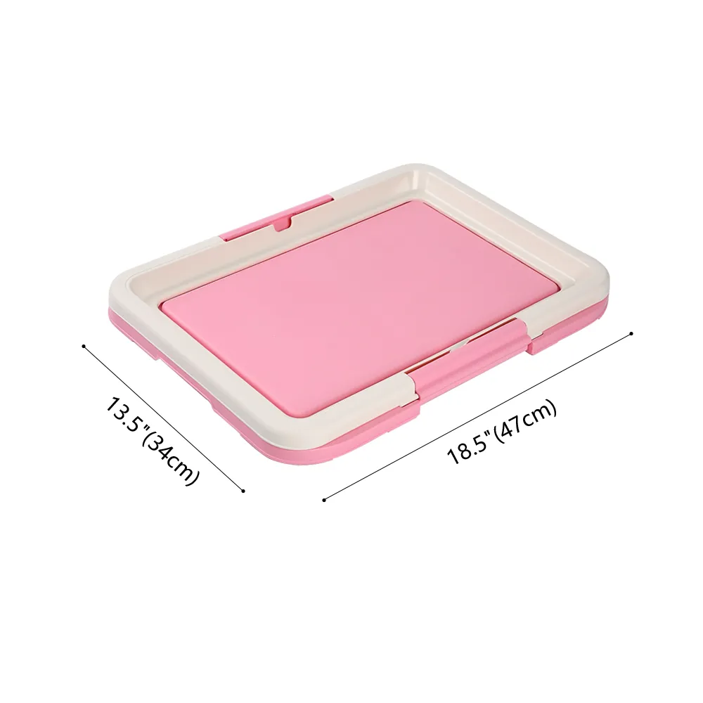 Portable Dog Training Toilet Indoor Dogs Potty Pet Toilet for Small Dogs Cats Cat Litter Box Puppy Pad Holder Tray Pet