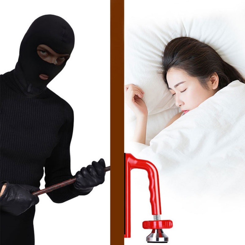 Portable Door Jammer with Storage Bag