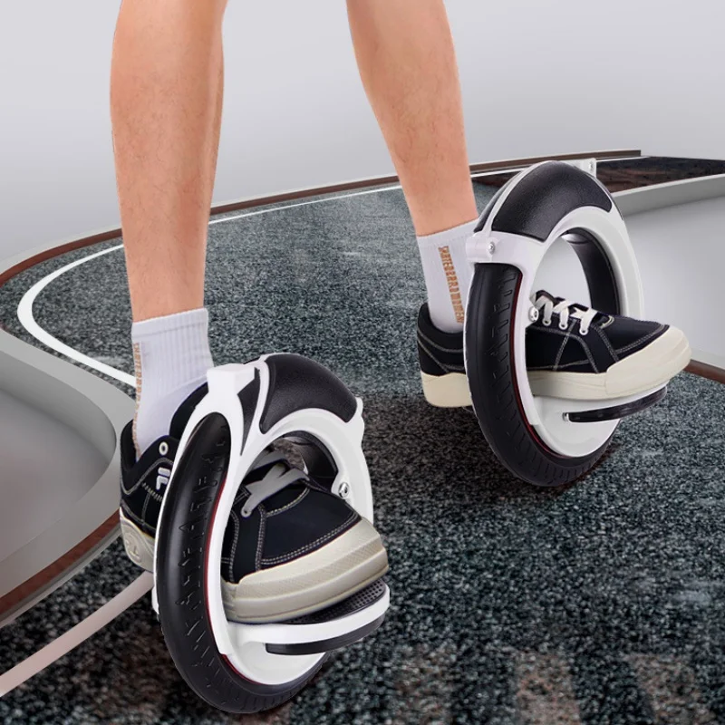 Portable Double-row single-wheel Drift Board Adult Freestyle Scooter Mobility Scooter Silent Split Roller Skate