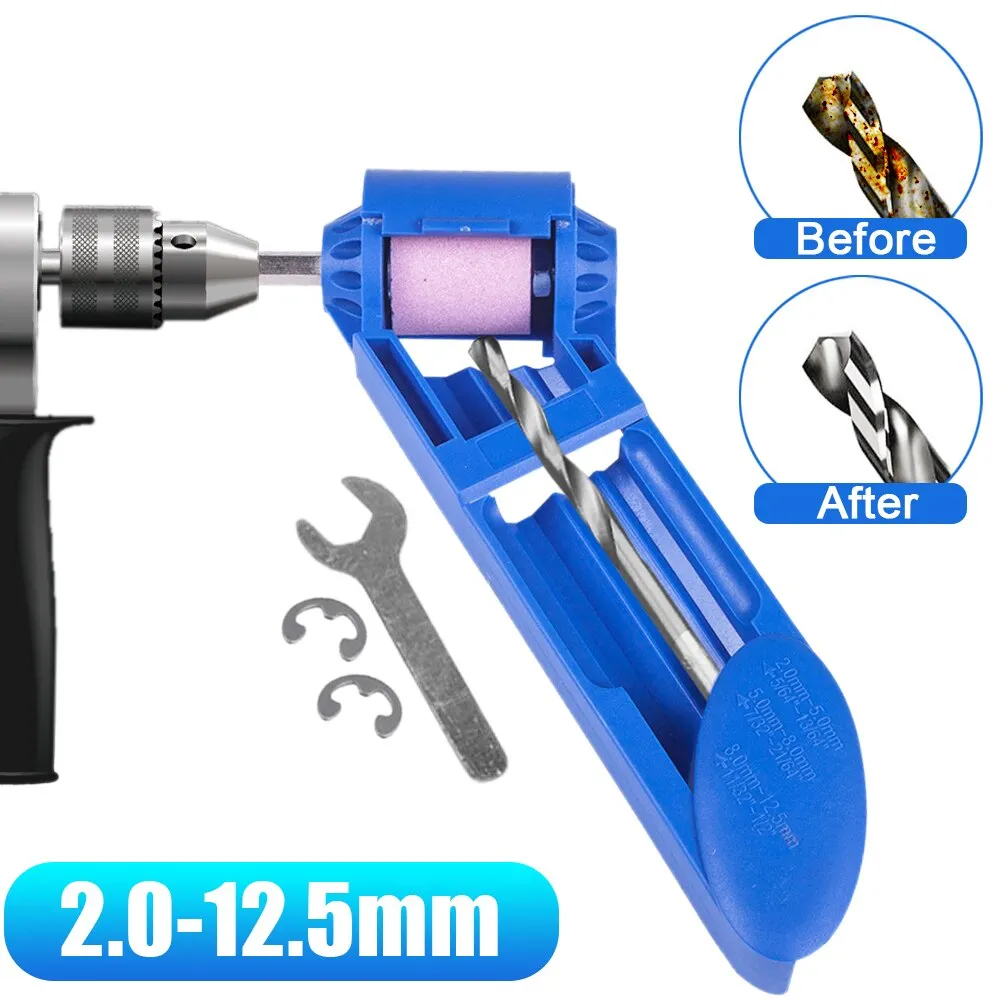 Portable Drill Bit Sharpener Corundum Grinding Wheel Bit Power Tools Twist Drill Bit Sharpening Grinding Machine