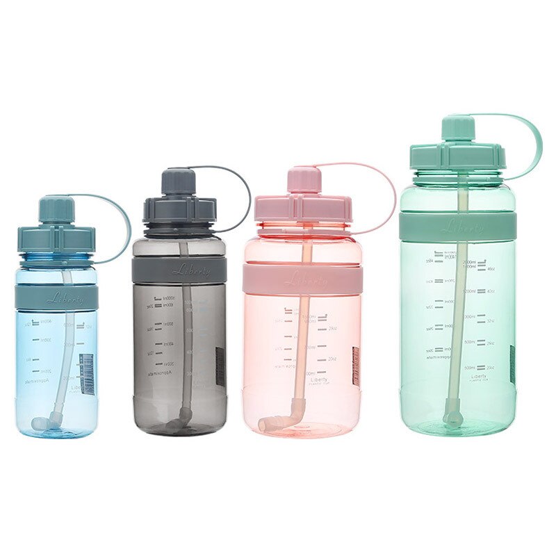 Portable Drinking Bottle with Straw Portable Drinking Bottle with Straw