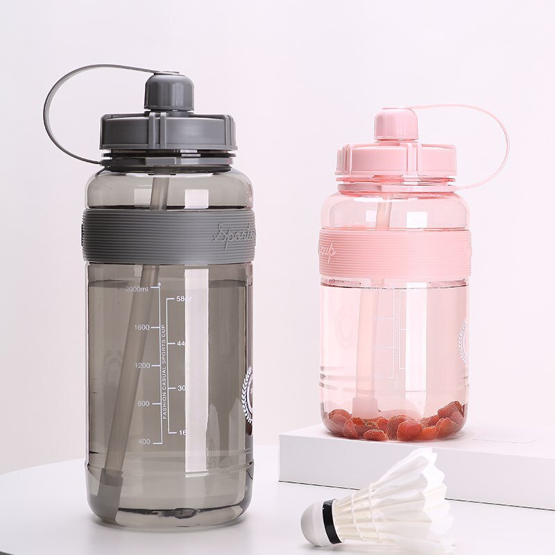 Portable Drinking Bottle with Straw Portable Drinking Bottle with Straw