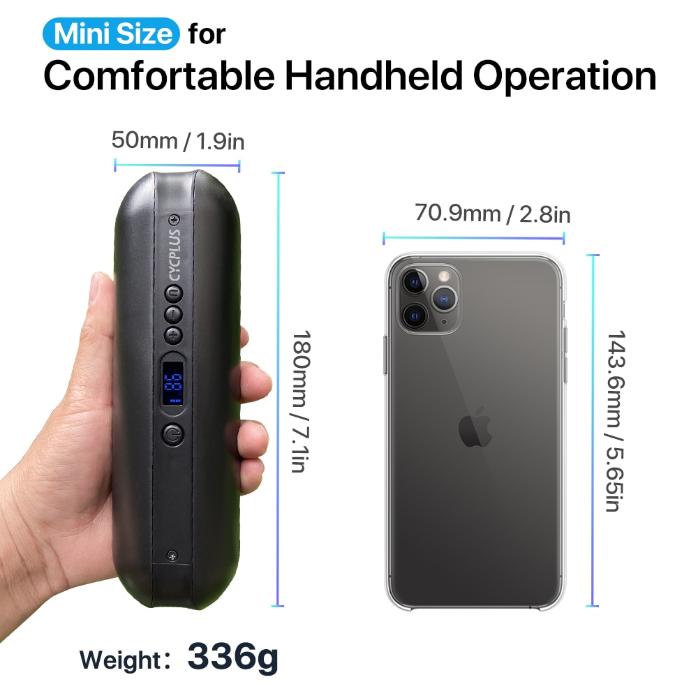 Portable Electric Air Pump Mini Smart Inflator Portable Electric Air Pump Mini Smart Inflator