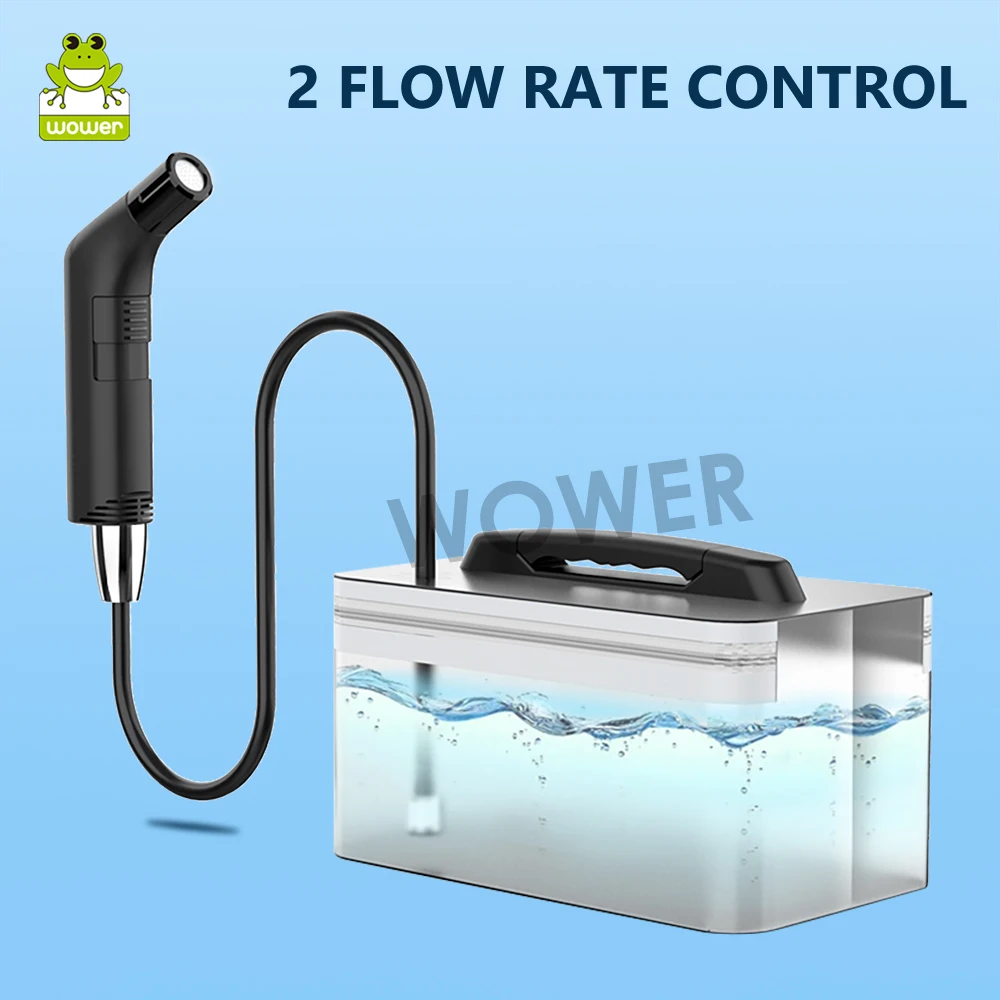 Portable Electric Bidet for Personal Hygiene Cleaning 2.3L Shattaf Rechargeable Travel Camping Bidet Shower Sprayer