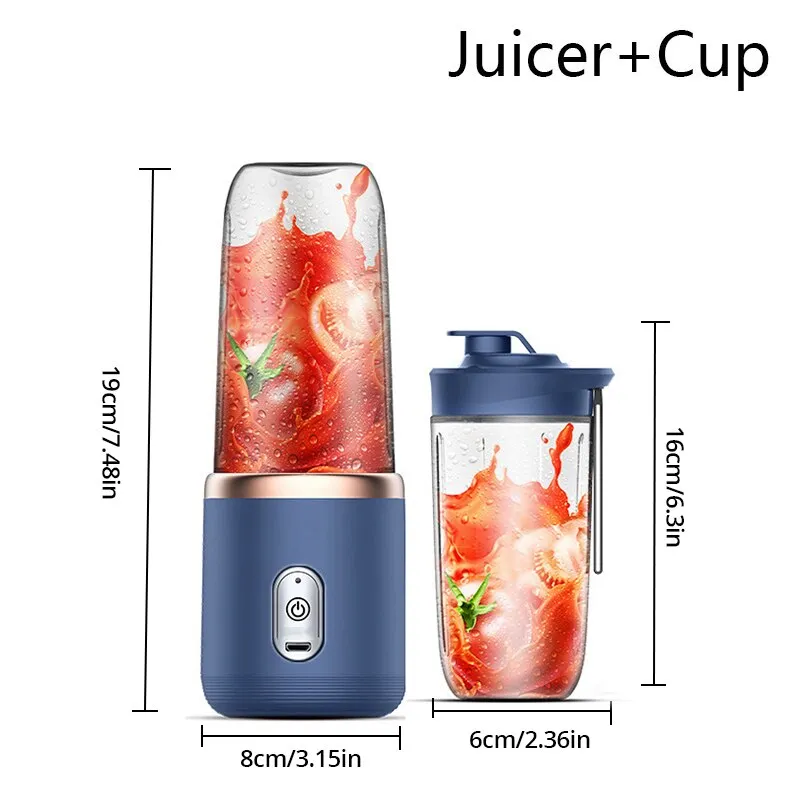 Portable Electric Small Juice Extractor Household Multi Function Juice Cup Mixing And Auxiliary Food